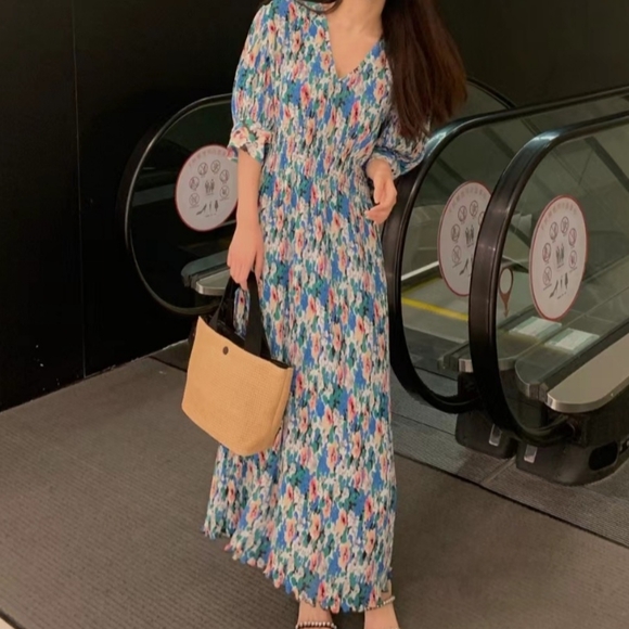 Ganni Floral Dress - Picture 3 of 7